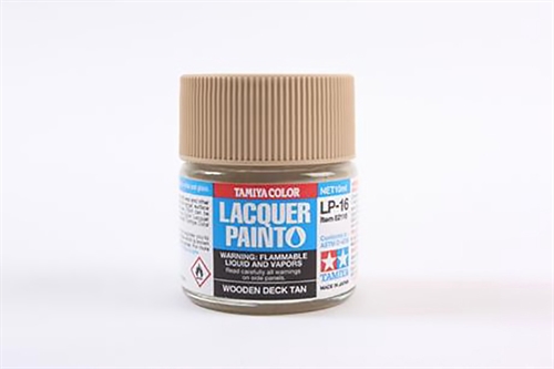 LP-16 Matt Wooden Deck Tan Lacquer Paint - 10ml