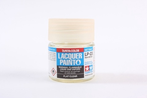 LP-23 Matt Clear Lacquer Paint - 10ml