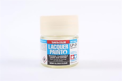 LP-24 Satin Clear Lacquer Paint - 10ml