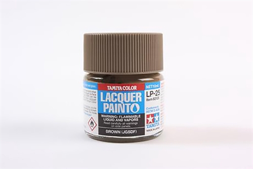 LP-25 Matt JGSDF Brown Lacquer Paint - 10ml