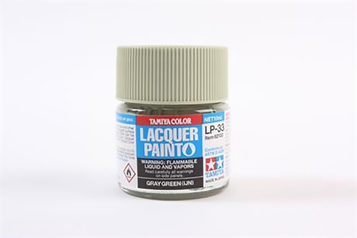 LP-33 Satin IJN Grey Green Lacquer Paint - 10ml