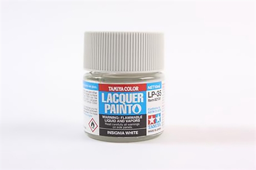 LP-35 Matt Insignia White Lacquer Paint - 10ml