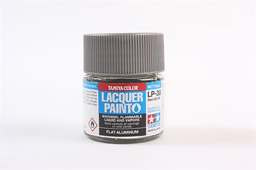 LP-38 Matt Aluminium Lacquer Paint - 10ml