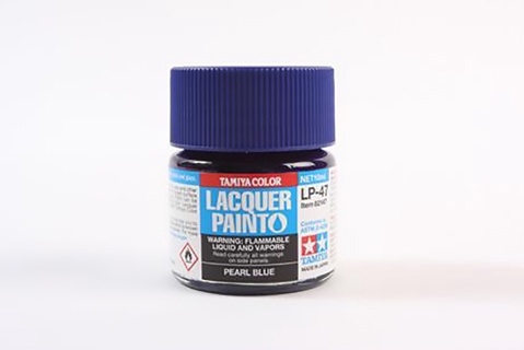 LP-47 Gloss Pearl Blue Lacquer Paint - 10ml