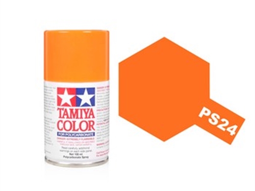 PS-24 Fluorescent Orange Polycarbonate Spray - 100ml