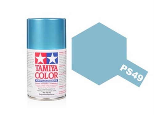 PS-49 Sky Blue Anodized Aluminium Polycarbonate Spray - 100ml