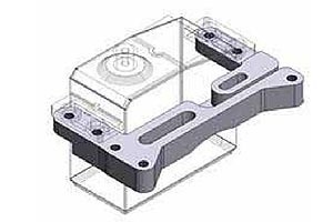 Aluminium Shift Servo Mount