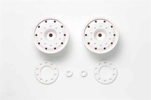 Super Single Hex Wheel Set (White)