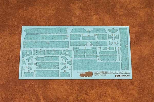 1/48 ELEFANT ZIM SHEET