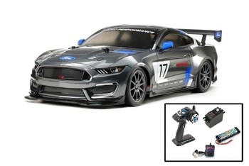 RC FORD MUSTANG GT4 - TT02 With ESC (Steerwheel Bundle) - 58664
