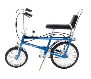 Chopper MK1 Bicycle 1:12 Die Cast Model - Blue
