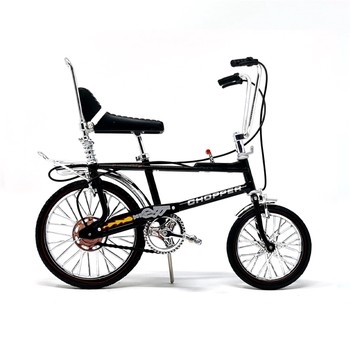 Chopper MKII Bicycle 1:12 Die Cast Model - Prismatic Black