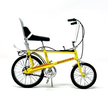 Chopper MKII Bicycle 1:12 Die Cast Model - Fizzy Yellow