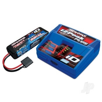 2S 5800mAh LiPo + EZ-Peak Plus Completer Pack