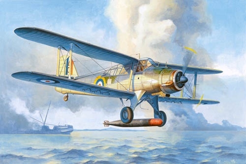 Fairey Albacore Torpedo Bomber 1/48 Plastic Model Kit