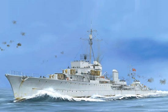 Zerstorer Z43 1944 1/350 Plastic Model Kit