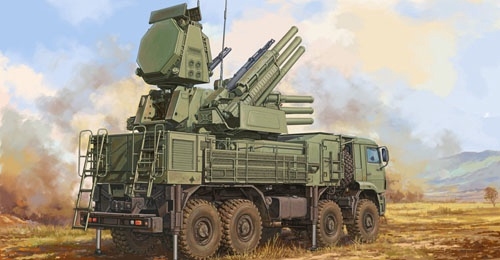 Russian 96K6 Pantsir-S1 ADMGS wRLM SOC S-band Radar 135 Plastic Model Kit