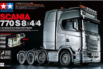 Tamiya Scania 770 S 8×4/4 1/14 Scale RC Truck Kit - 56371