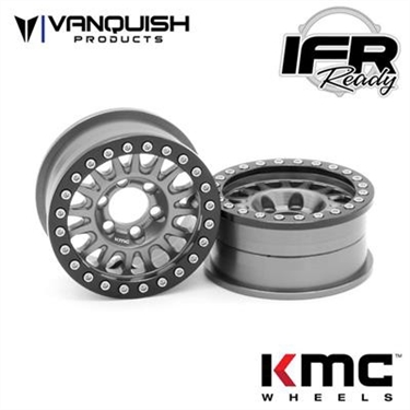 Vanquish KMC 1.9 KM445 Impact Grey Anodized