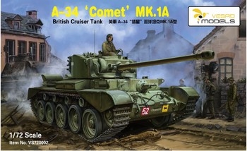 British Cruiser Tank A34 COMET Mk.IA