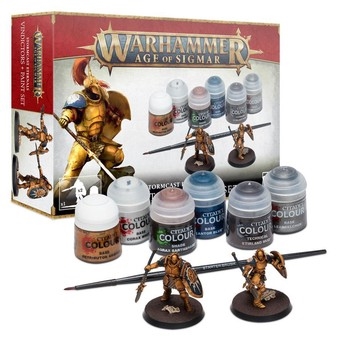 Stormcast Eternals Vindicators and Paints Set (Old version)