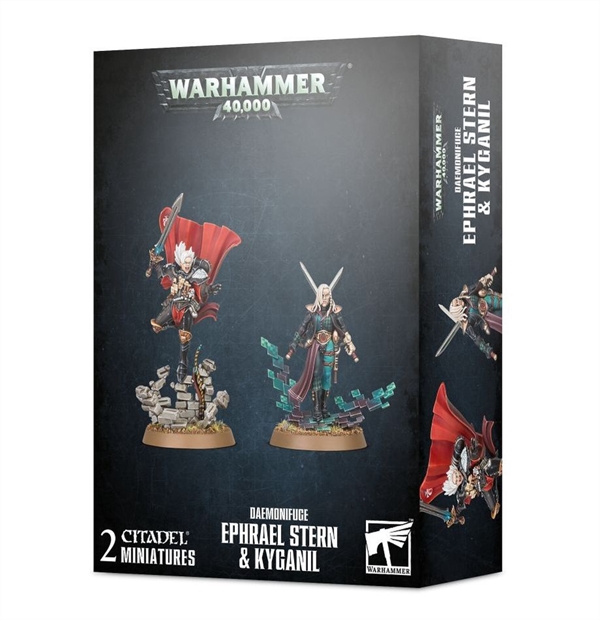 Adepta Sororitas Ephrael Stern and Kyganil