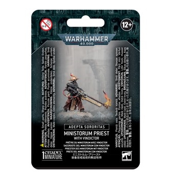 Adepta Sororitas Ministorum Priest with Vindicator