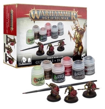 ORRUK WARCLANS GUTRIPPAZ AND PAINTS SET