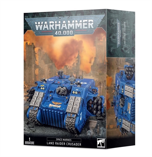Space Marines Land Radier CrusaderRedeemer