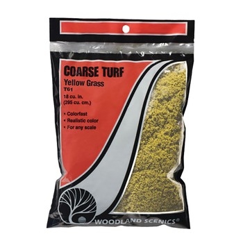 Yellow Grass Coarse Turf Bag