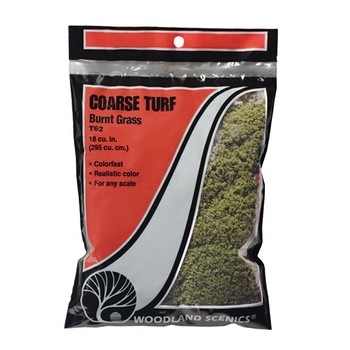Burnt Grass Coarse Turf Bag