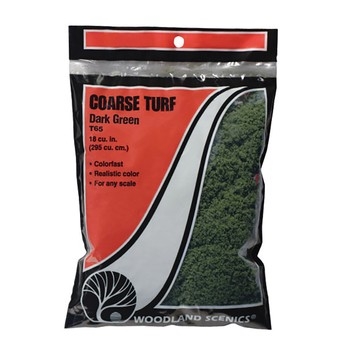 Dark Green Coarse Turf Bag