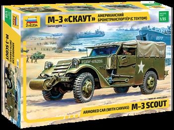 M3 Scout Armoured Car with Canvas
