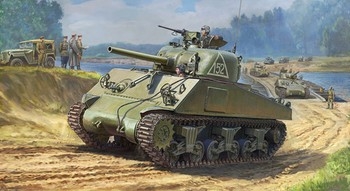 Medium Tank M4A2 Sherman 75mm