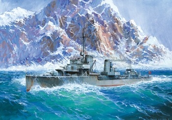German Destroyer Z-17 Diether v.Roeder